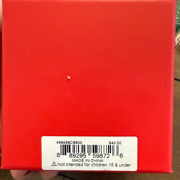 Betsey Johnson 2 Pair Stud Earring Set Candy Cane & Santa Pig NIB - Picture 3 of 3